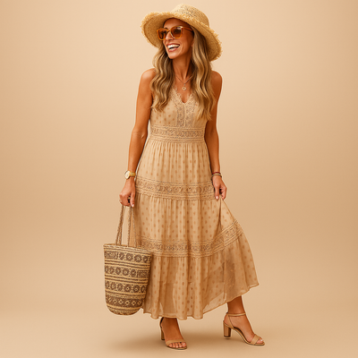 Sophie | Boho zomerjurk met Ibiza-look voor dames