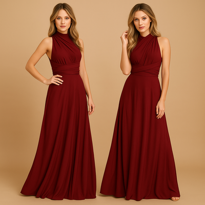 Mila | Wikkeljurk met overlengte bandjes voor dames