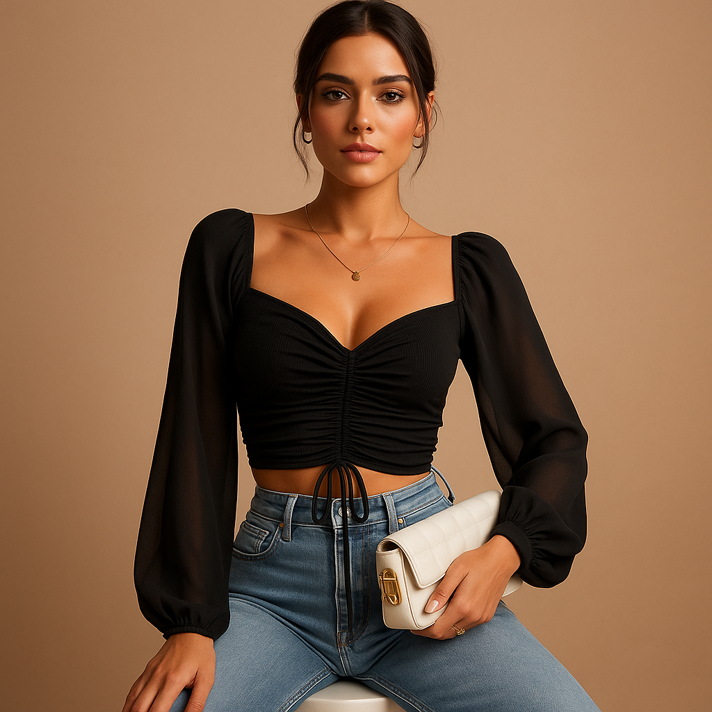 Livia | Aansluitend jurkje met zoethart halslijn voor dames