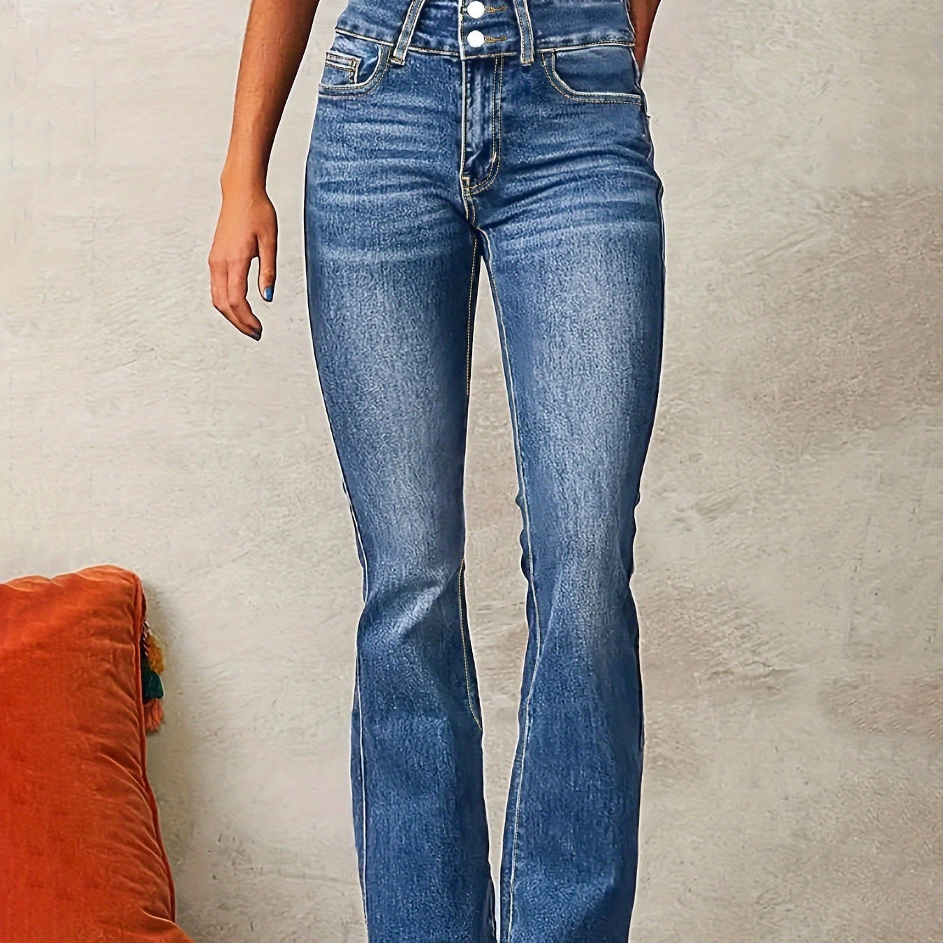 Camille | Flared jeans met hoge taille