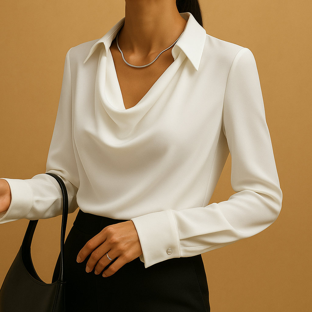 Monique | Elegante blouse met lange mouwen voor dames