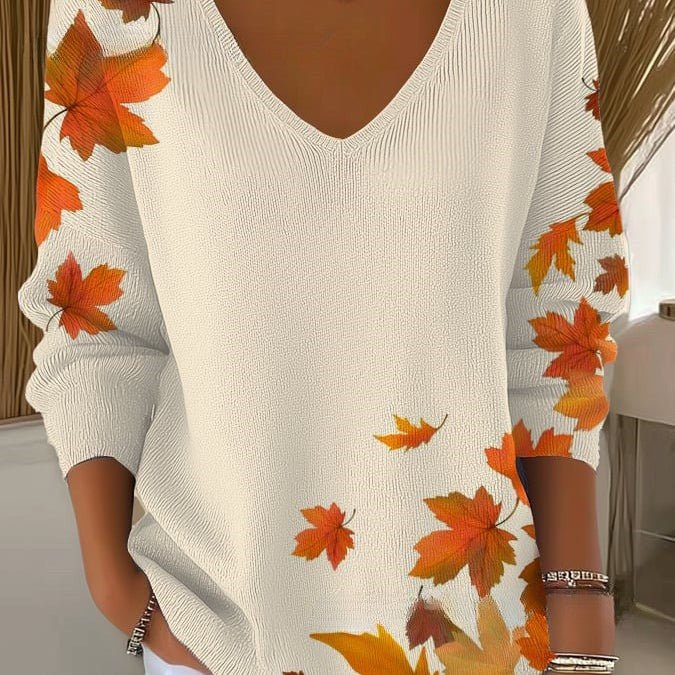 Maine | Trui met V-hals