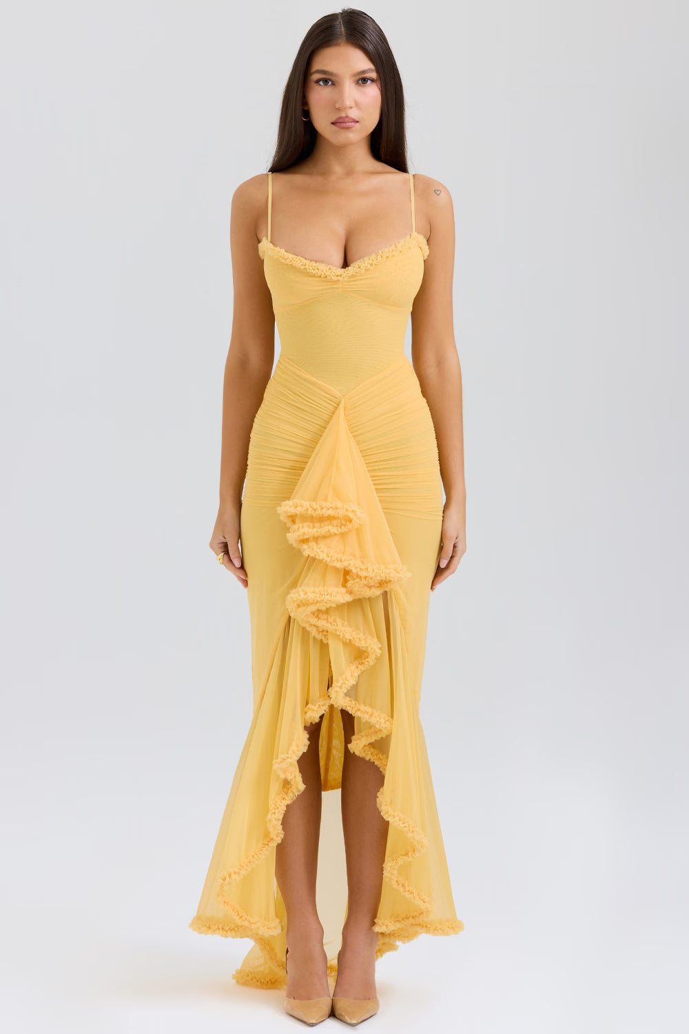 Bohema - Ruffled Maxi Jurk