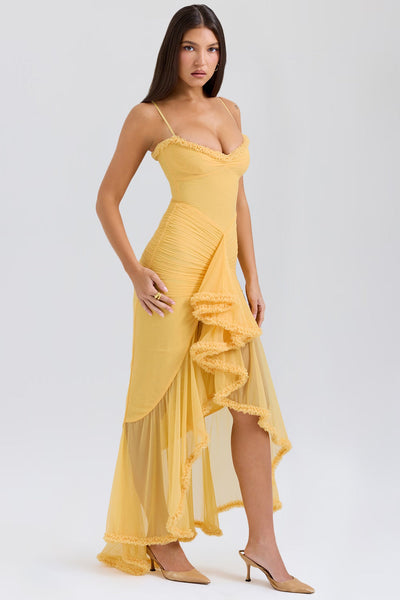 Bohema - Ruffled Maxi Jurk