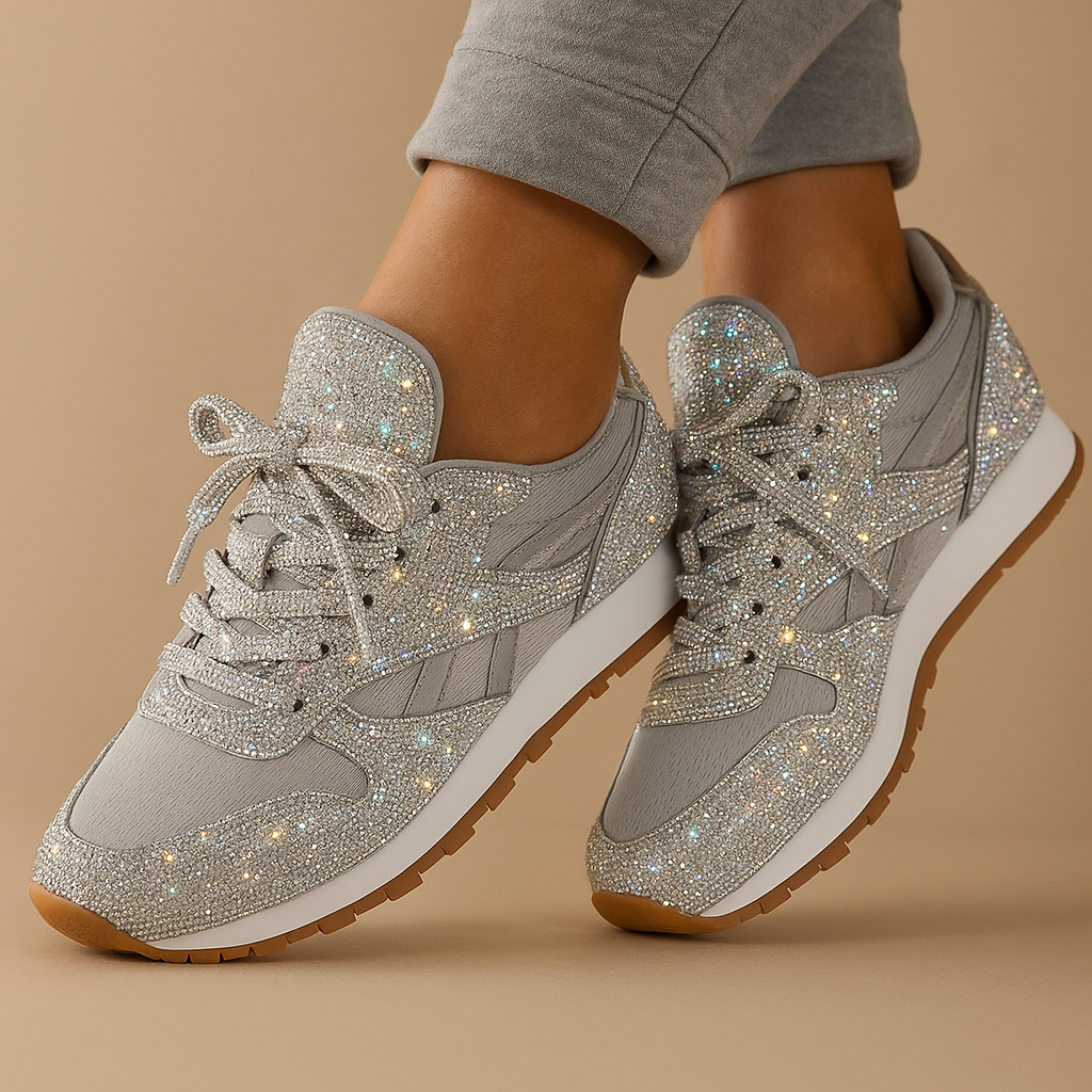 Lina | Glitter sneakers met pailletten voor dames