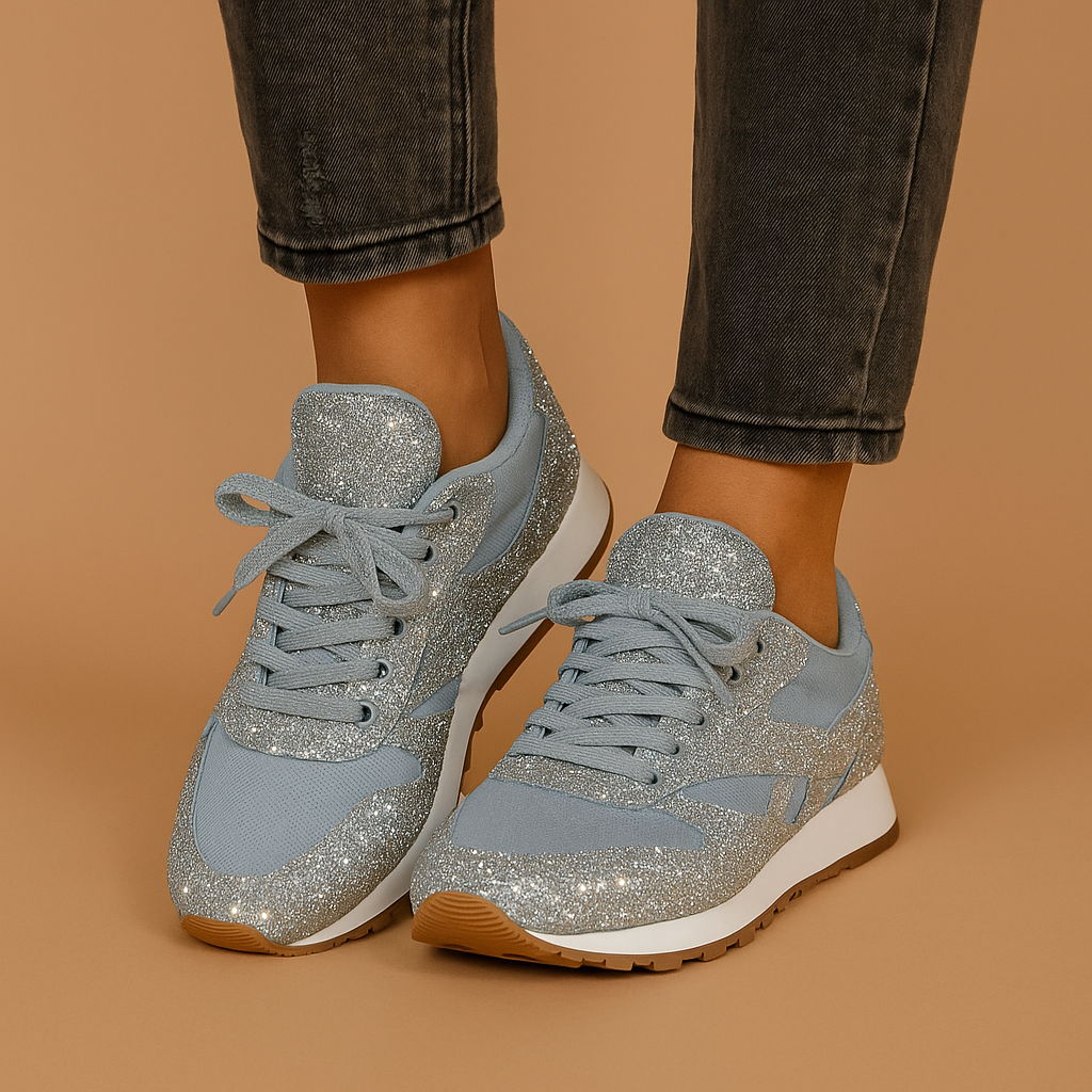 Lina | Glitter sneakers met pailletten voor dames