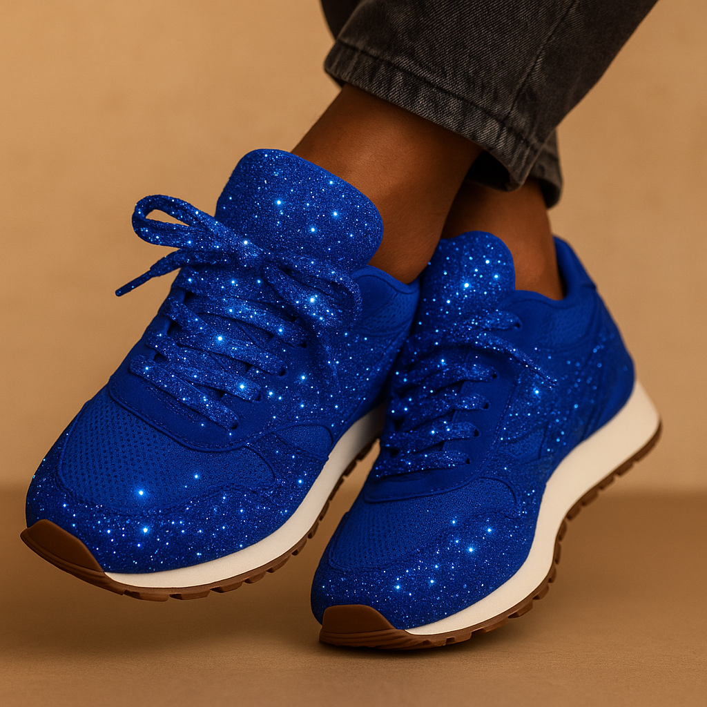 Lina | Glitter sneakers met pailletten voor dames