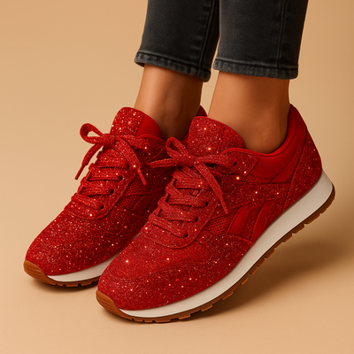Lina | Glitter sneakers met pailletten voor dames
