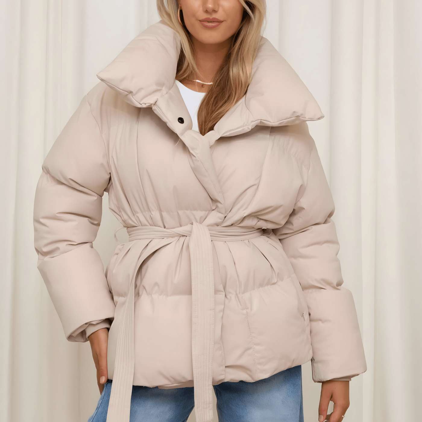 Vica | Elegante Gewatteerde Jas