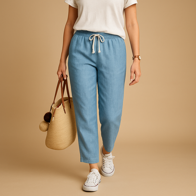 Lynn | Lichtgewicht ademende broek voor dames met flexibele pasvorm