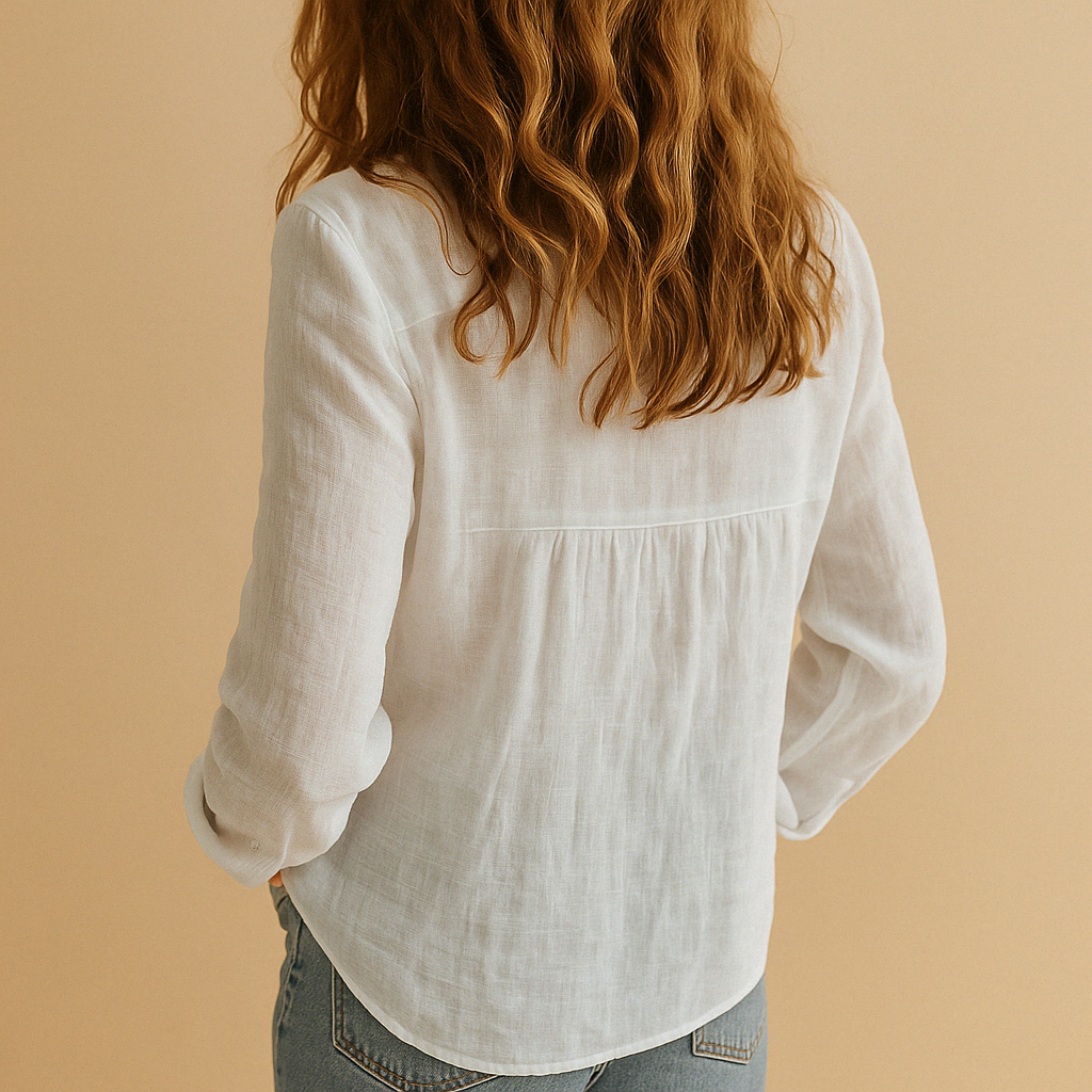 Serena | Luchtige casual blouse met losse pasvorm voor dames