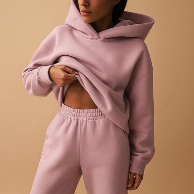 Chloé | Oversized loungewear set met hoodie en broek voor dames