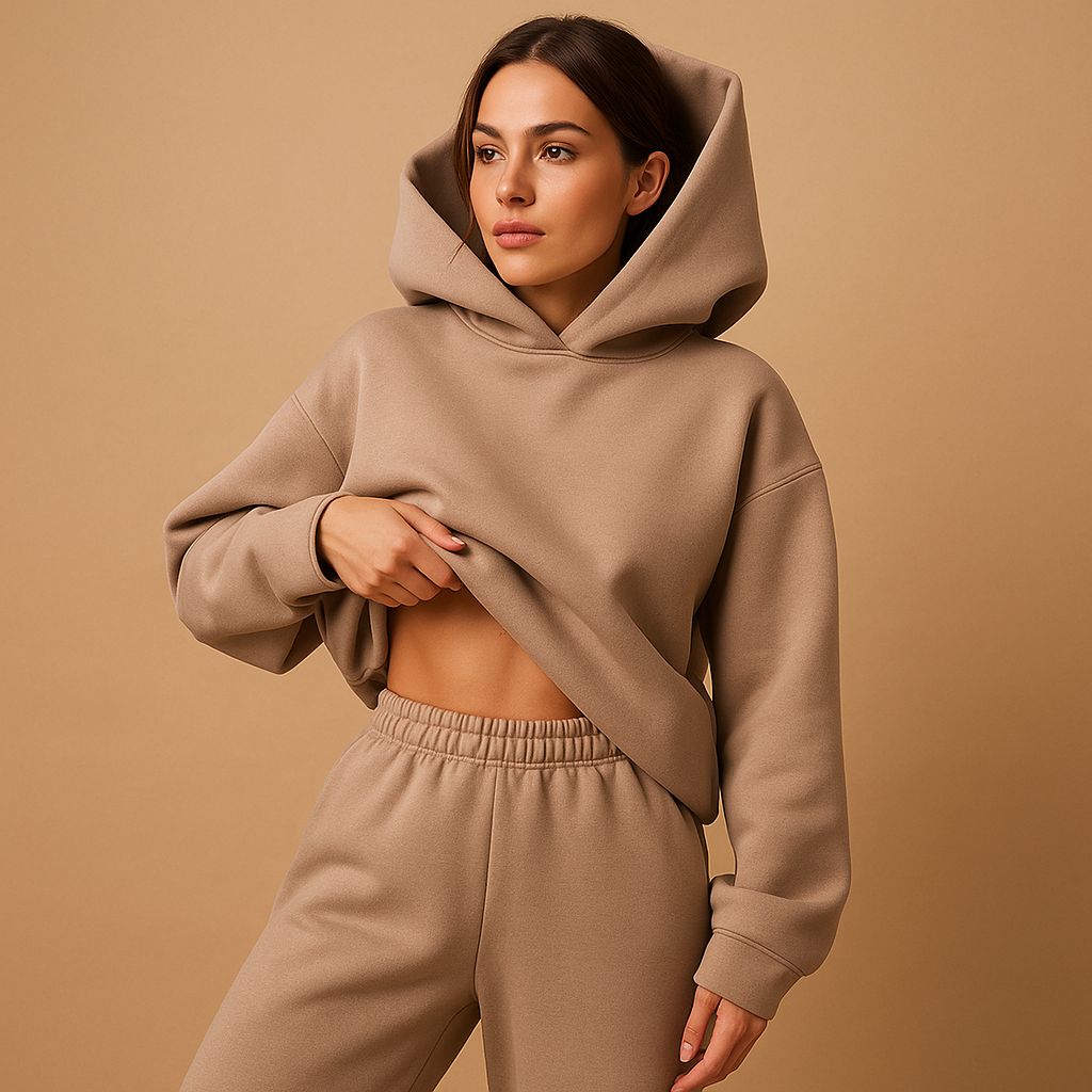 Chloé | Oversized loungewear set met hoodie en broek voor dames