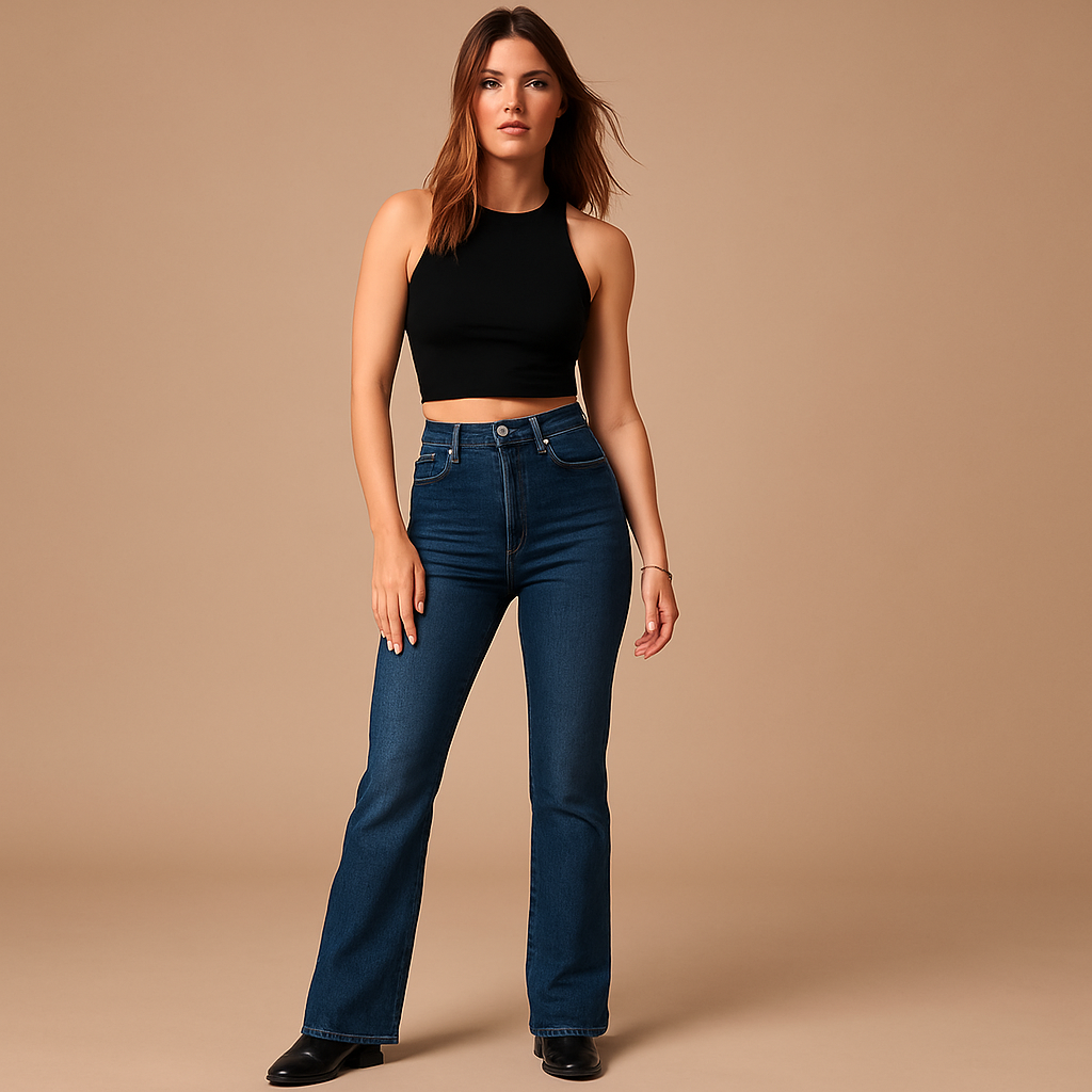Saar | Flared high-waist jeans voor dames