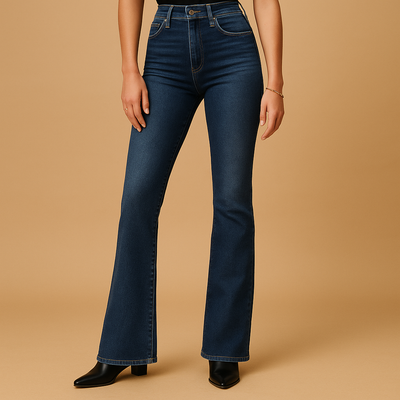 Saar | Flared high-waist jeans voor dames